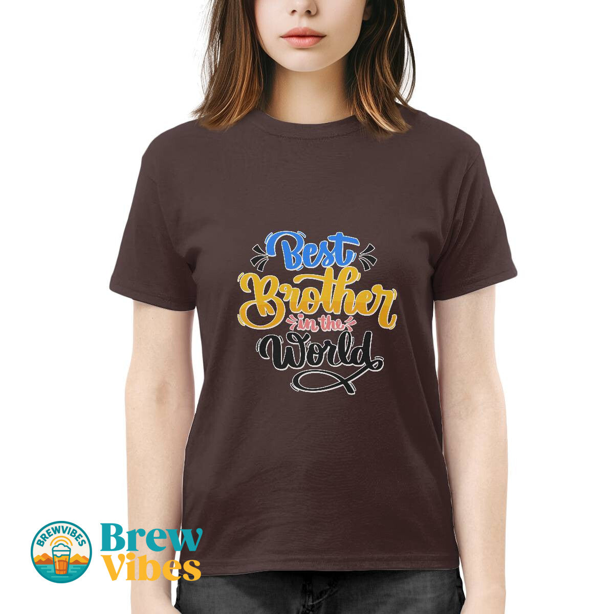 Brother Quote - Best Brother in The World T-shirt